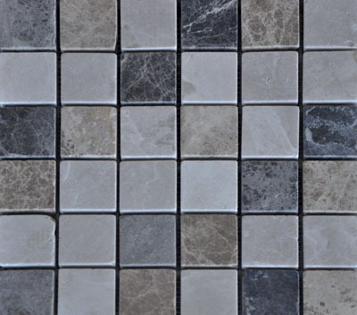 Mosaique travertin carré