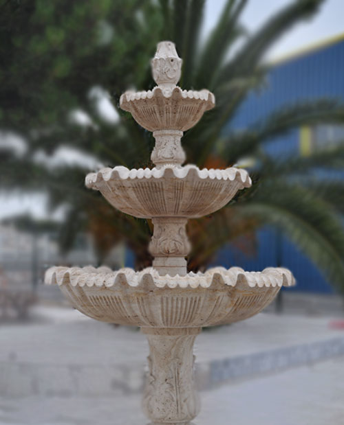 Fontaine travertin