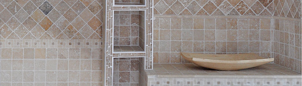 Travertin salle de bain